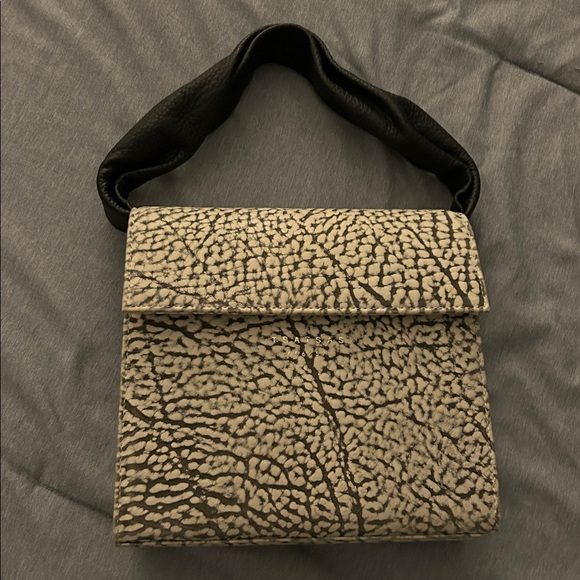 NWT TSATSAS RHEI Handbag in Marbled Nubuck - Picture 3 of 9